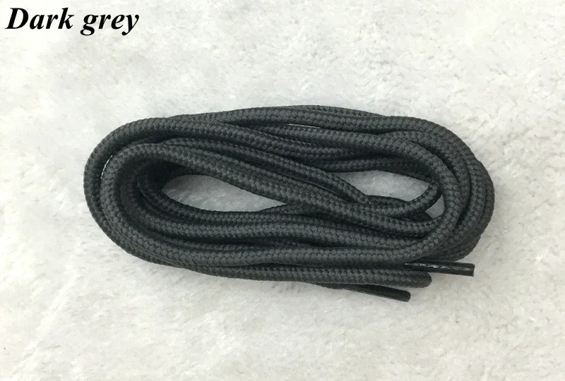 1Pair Classic Round Shoe laces Outdoor Sneakers Shoes Laces Solid Color Kids Adult Shoelaces 90/120/150CM YD-1