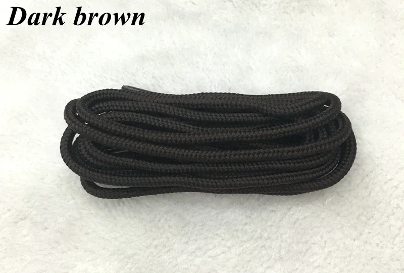 1Pair Classic Round Shoe laces Outdoor Sneakers Shoes Laces Solid Color Kids Adult Shoelaces 90/120/150CM YD-1