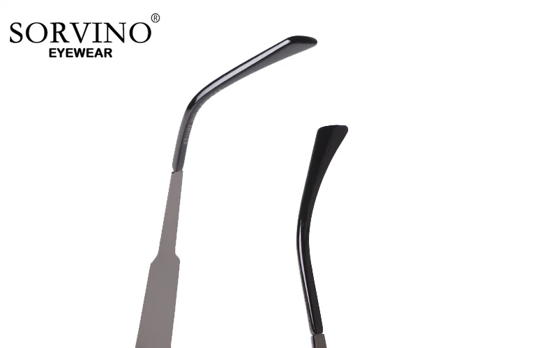 SORVINO 2024 Metal Frame Rectangle Sunglasses Mens Women Fashion Retro Sun Glasses Gold Mirror Eyewear Brand Design Shades UV400