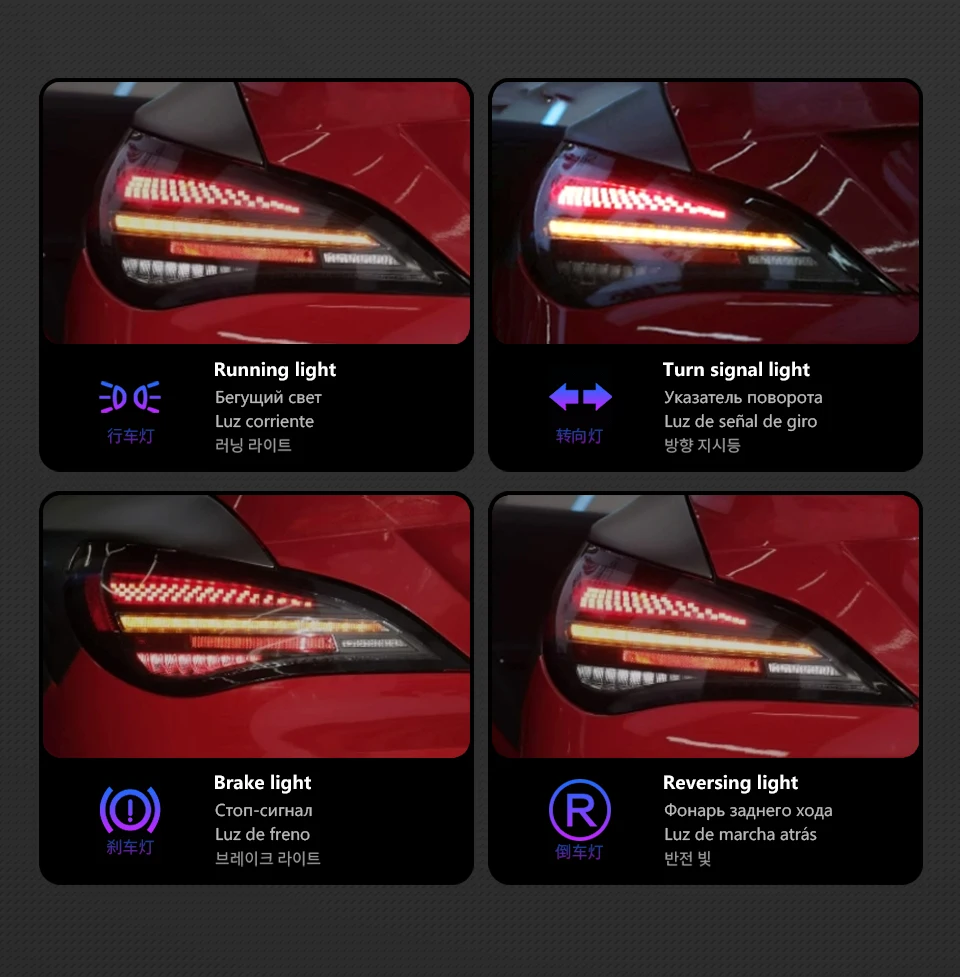 AKD Tail Lamp for BENZ W117 CLA LED Tail Light 2013-2019 CLA180 CLA220 CLA260 Rear Fog Brake Turn Signal Automotive Accessories