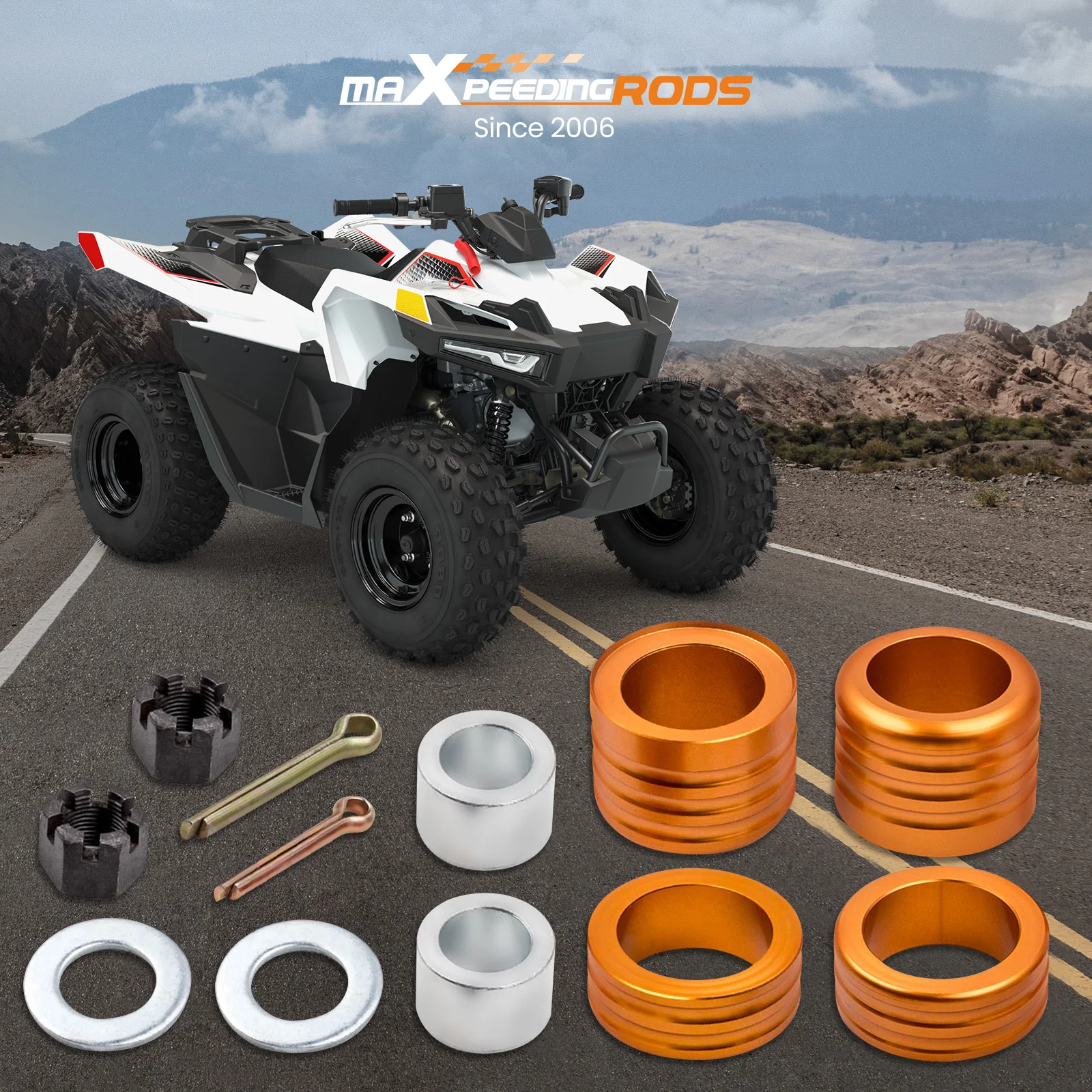 2" Lift Kit fit Polaris Ranger 570 Midsize Crew 2014-18 570 Midsize EPS 2016-17
