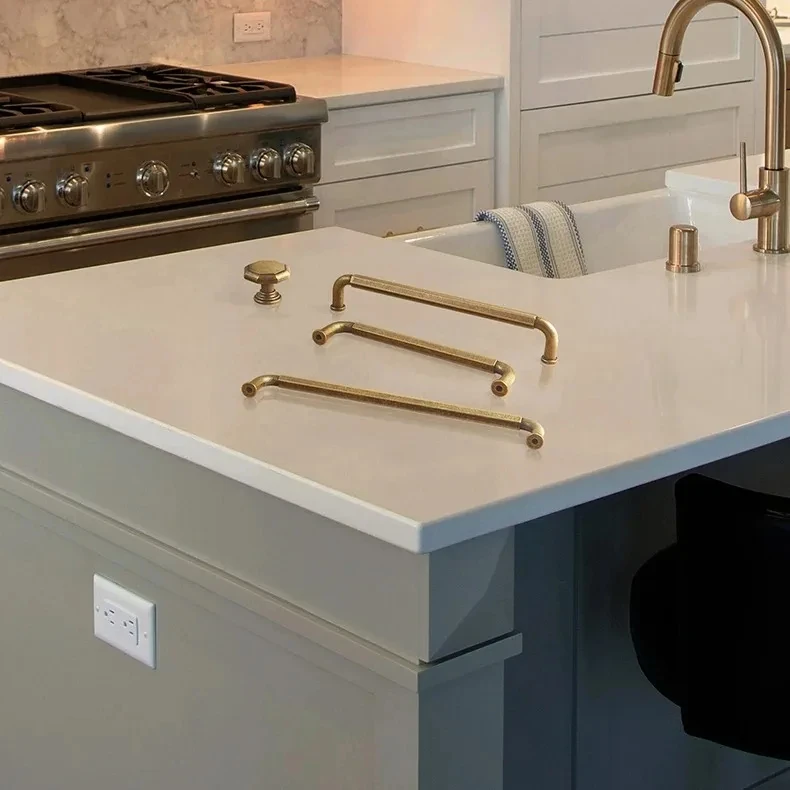 Goo-Ki 320mm Hole Center Champagne Bronze Cabinet Pulls for Furniture Zinc Alloy  Black Kitchen Drawer Pulls Drawer Handles