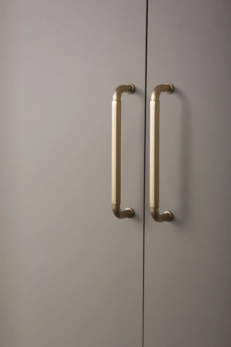 Goo-Ki 320mm Hole Center Champagne Bronze Cabinet Pulls for Furniture Zinc Alloy  Black Kitchen Drawer Pulls Drawer Handles
