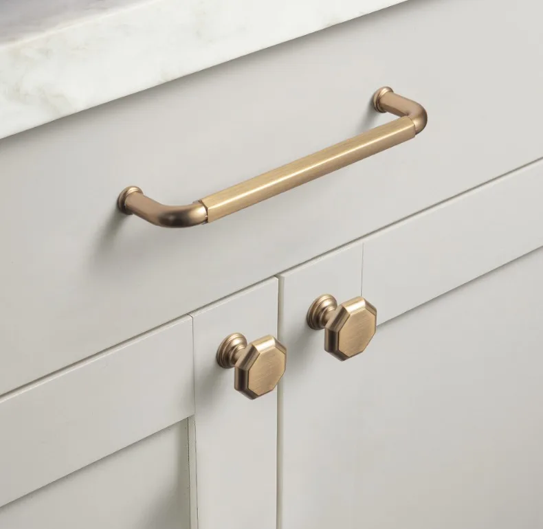 Goo-Ki 320mm Hole Center Champagne Bronze Cabinet Pulls for Furniture Zinc Alloy  Black Kitchen Drawer Pulls Drawer Handles