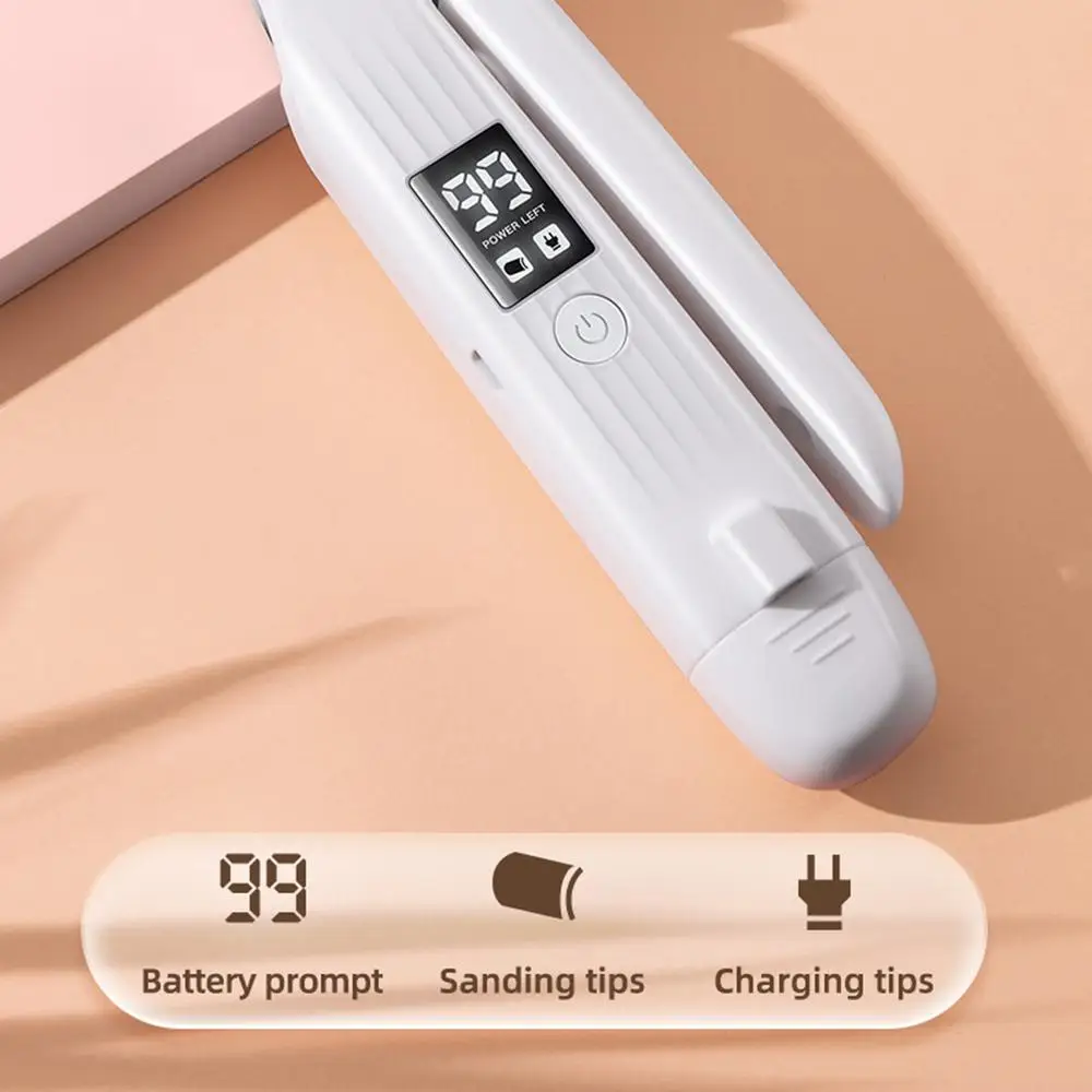 Electric Pet Nail Trimmer Rechargeable Electric Nail Trimmer For Cats Quiet Pet Nail Grinder & Nail Trimmer With LED Light For