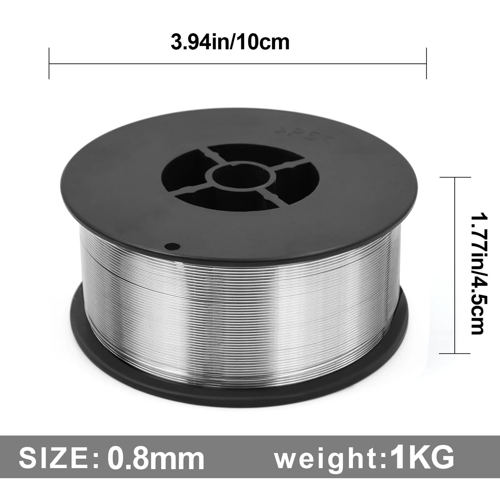 HZXVOGEN 0.8mm 1KG Flux Cored Welding Wire Gasless MIG Wire Carbon Steel Welding Iron Welding Welder Accessories for Soldering