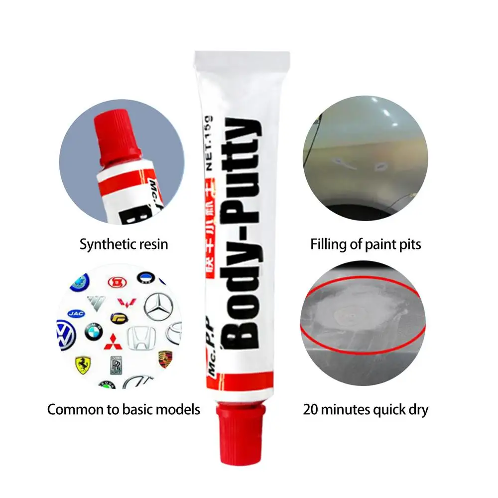 15g Car Body Putty Scratch Filler Auto Painting Pen Assistant Smooth Vehicle Care Repair Tool Unversal For Car Auto Accessories