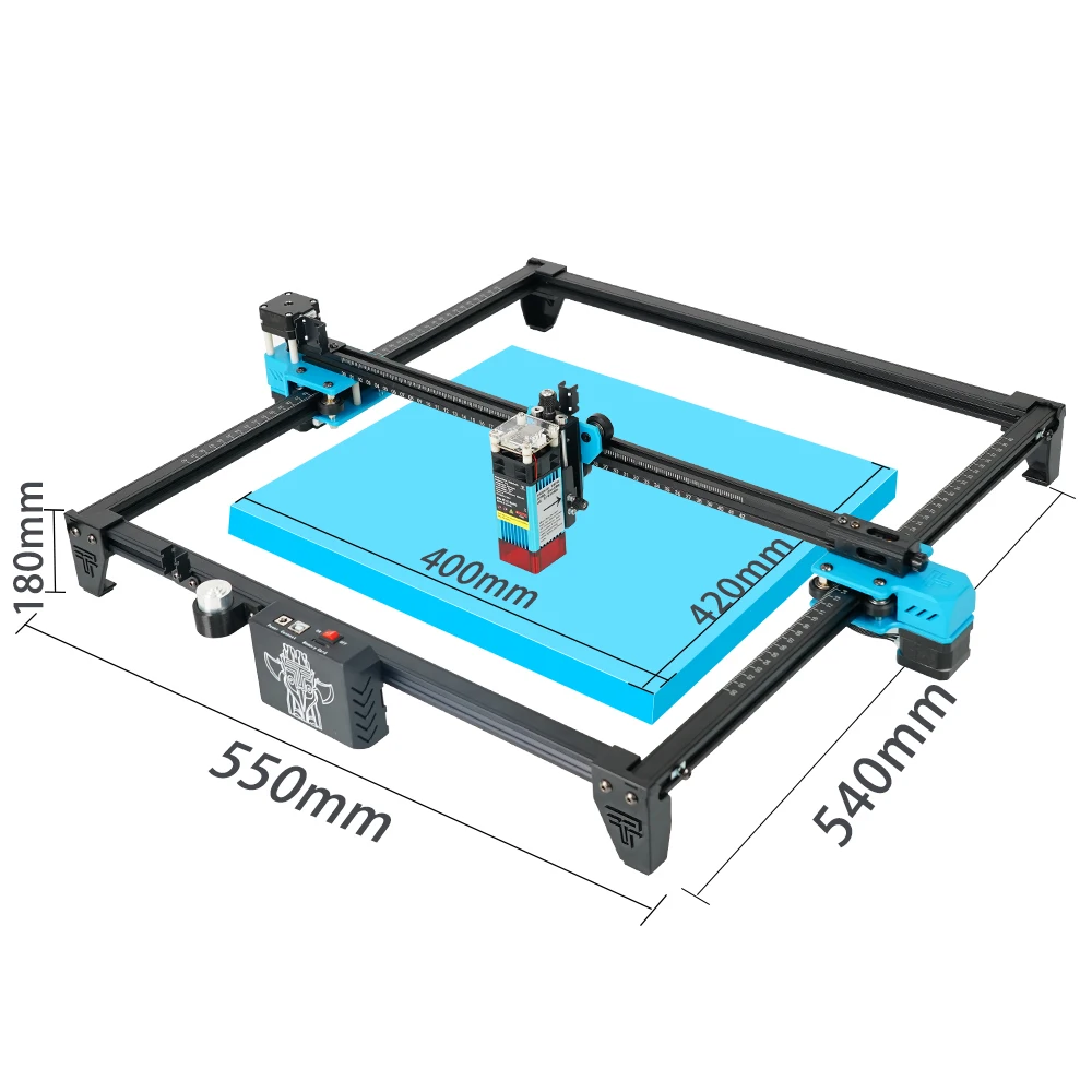 400x420mm 600x600mm Engraving Area Expansion Kit For Laser Engraving Machine Upgrade TTS-25 TTS-55 TTS-10 CNC Wood Engraver
