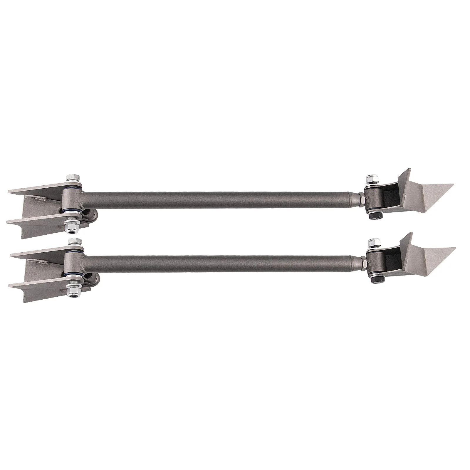 2x 2500lb Suspension Bags Heavy Duty Steel Bars Weld-On 4 Axle Link Kit For LKW