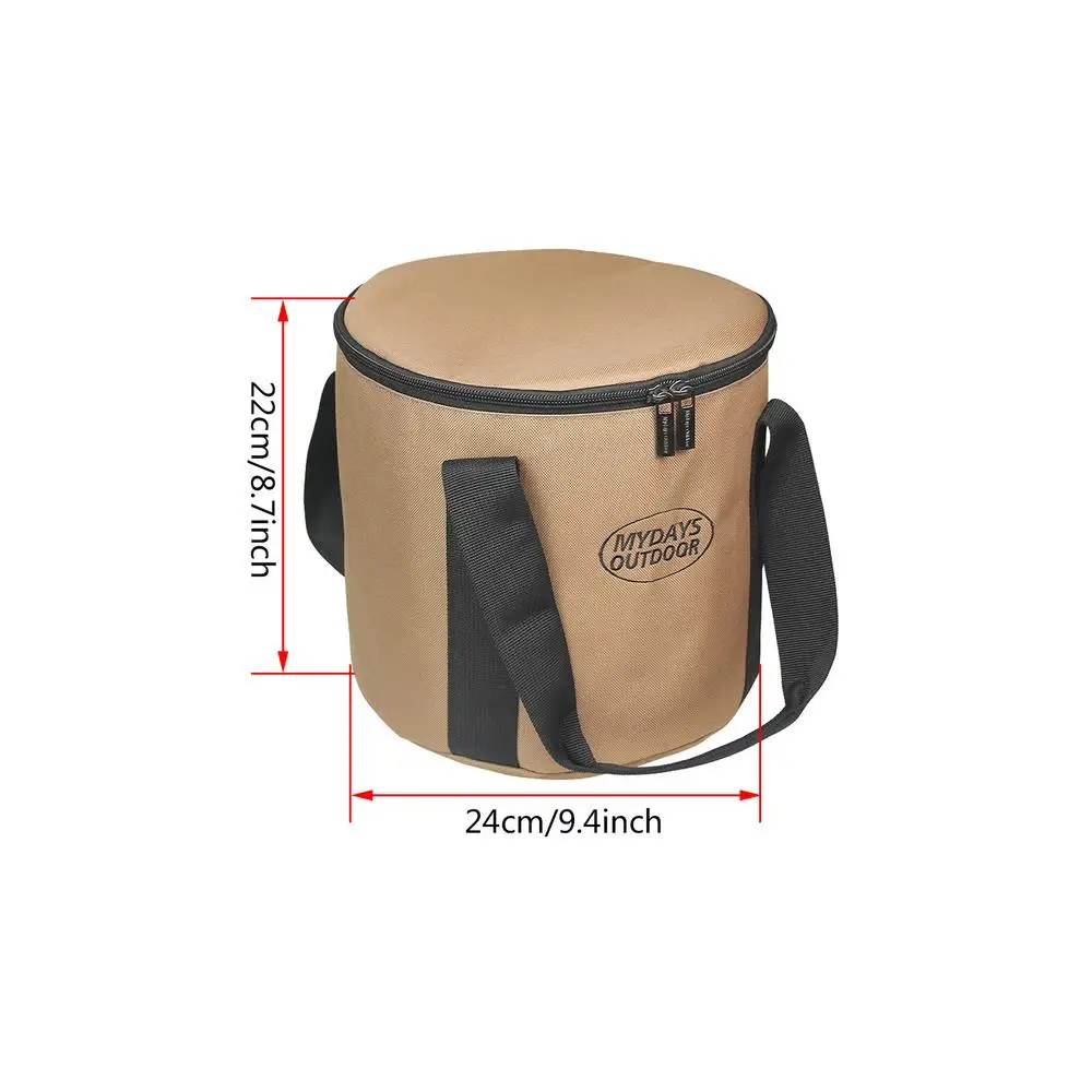 Outdoor Picnic Bag Waterproof Camping Travel Organizer Bag Large Capacity Storage Handbag Portable Thermal Cooler Food Lunch Box