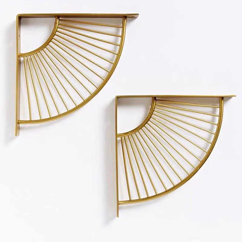 For Wood Boards With Screws Wear Resistan Triangular Shelf Bracket Decorative Kitchen Bookshelf Floating Shelf Bracket