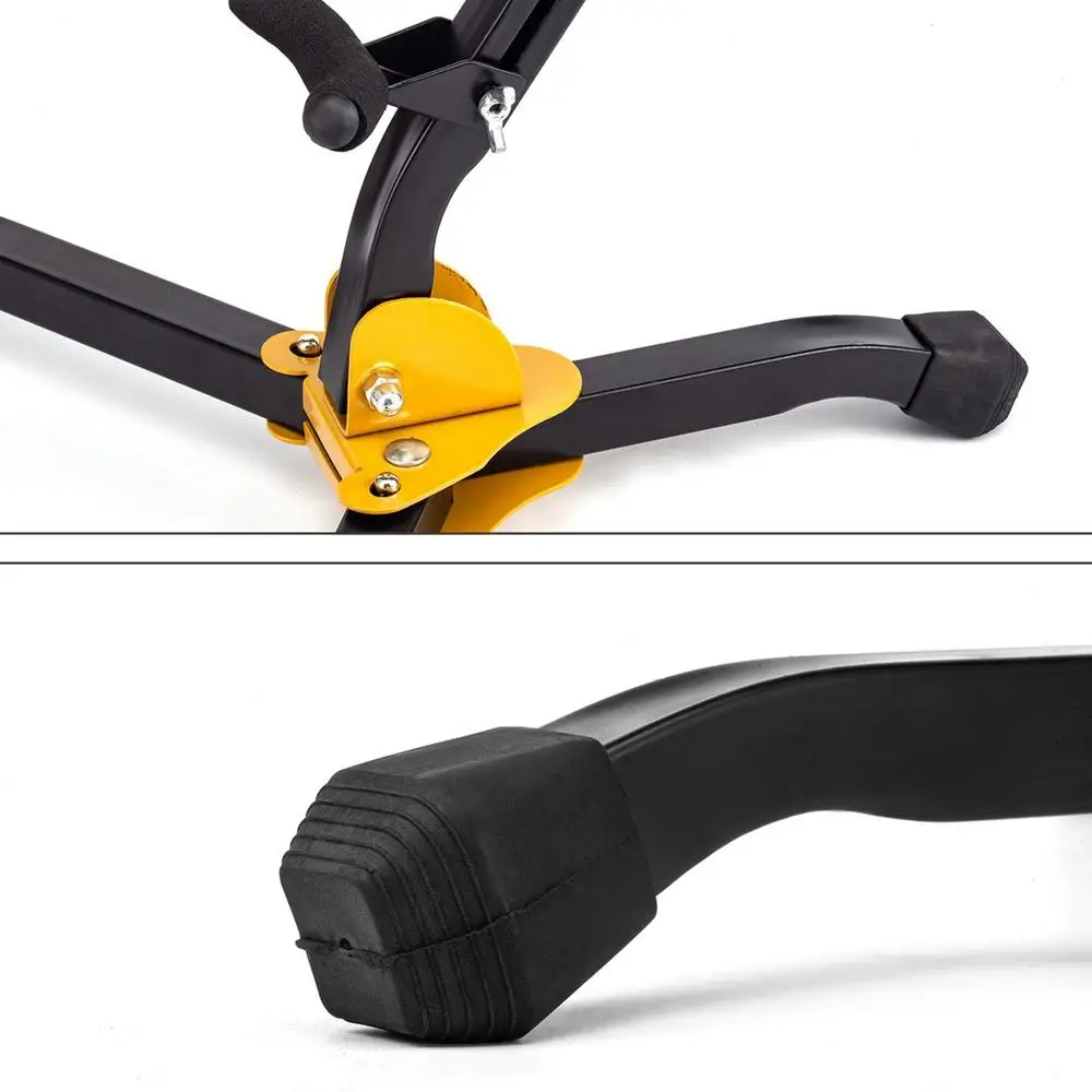 Saxophone Stand For Alto Sax Saxophone Holder Rack Adjustable Metal Triangle Base Saxophone Stand For Saxophone Lovers Kids