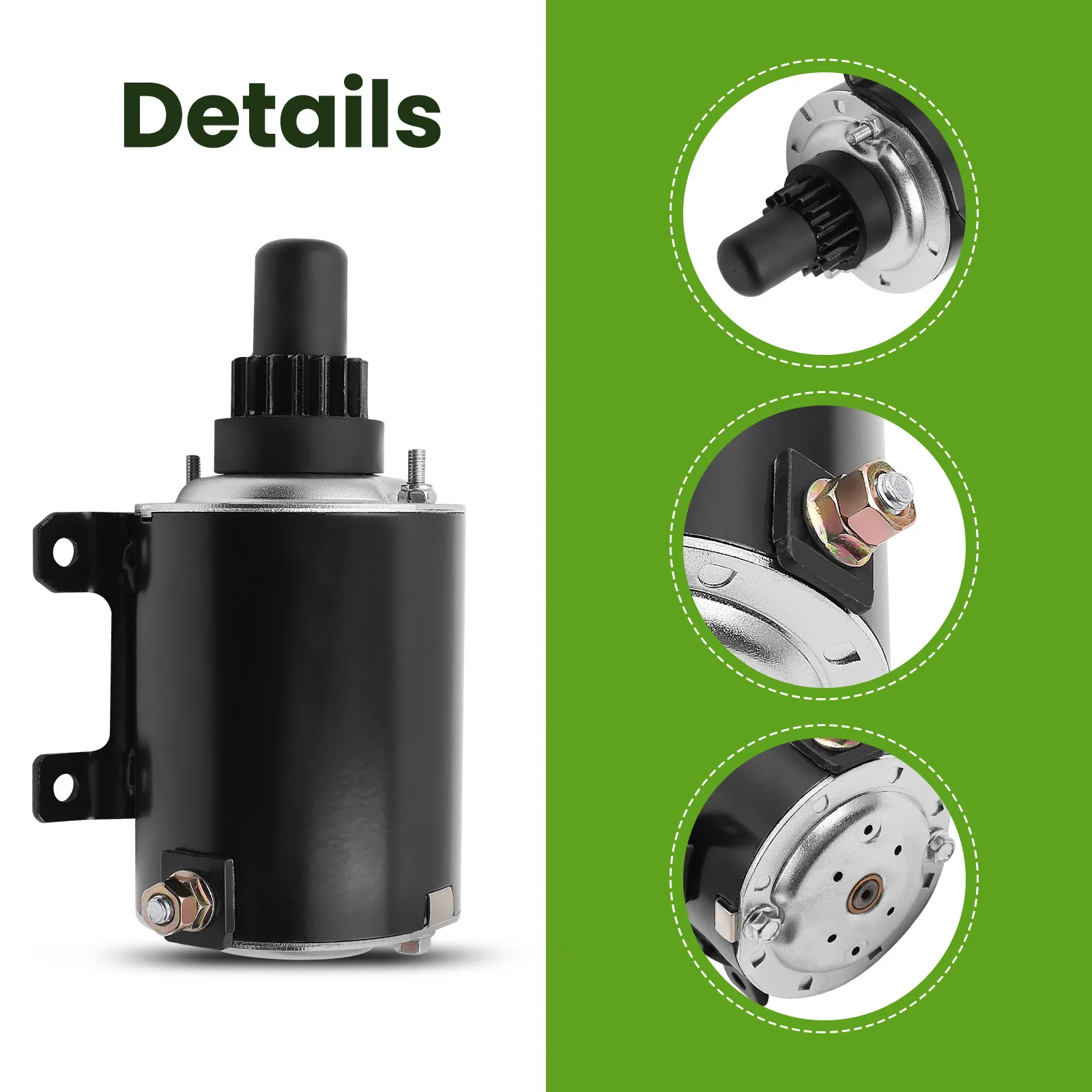 Starter Motor Mower For Tecumseh HM70-100 OVM120 OVXl120 33202 5749 AM30931