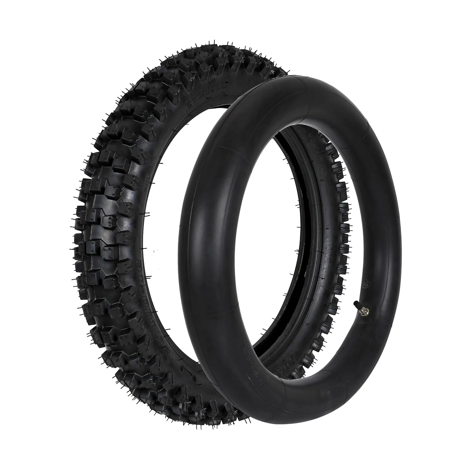 TDPRO 90/100-16 16" Tire Tyre + 3.50-16 Tube fit Pit Dirt Bike Pocket Quad ATV Scooter 125/150cc Apollo TTR125 KX100