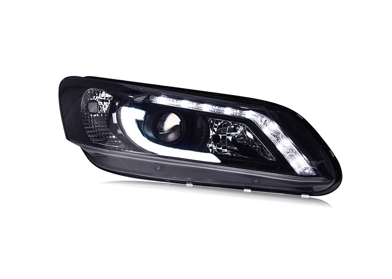 AKD Head Lamp for Honda Accord G9 LED Headlight 2013-2015 Headlights Accord DRL Turn Signal High Beam Angel Eye Projector Lens
