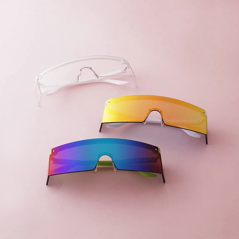 SORVINO New Oversized Outdoor Sunglasses for Men Women One Piece Windproof Shades Wrap Mirror Lens Driving Sun Glasses Eyewear