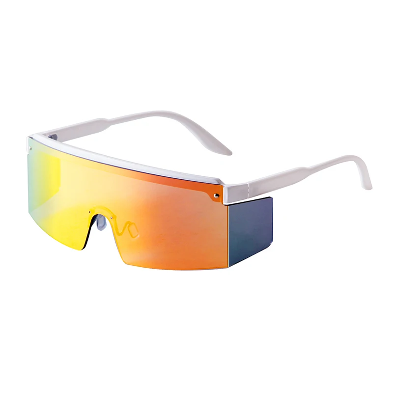 SORVINO New Oversized Outdoor Sunglasses for Men Women One Piece Windproof Shades Wrap Mirror Lens Driving Sun Glasses Eyewear