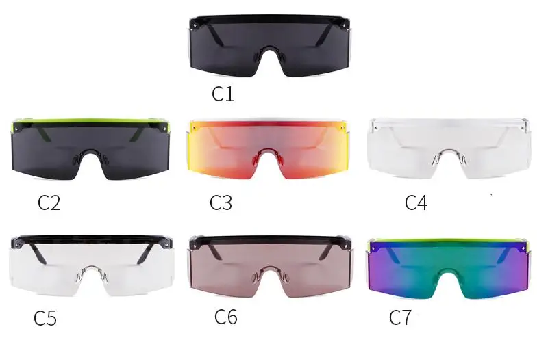 SORVINO New Oversized Outdoor Sunglasses for Men Women One Piece Windproof Shades Wrap Mirror Lens Driving Sun Glasses Eyewear