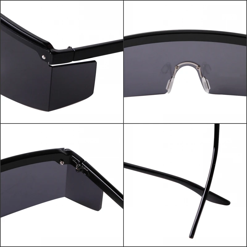 SORVINO New Oversized Outdoor Sunglasses for Men Women One Piece Windproof Shades Wrap Mirror Lens Driving Sun Glasses Eyewear