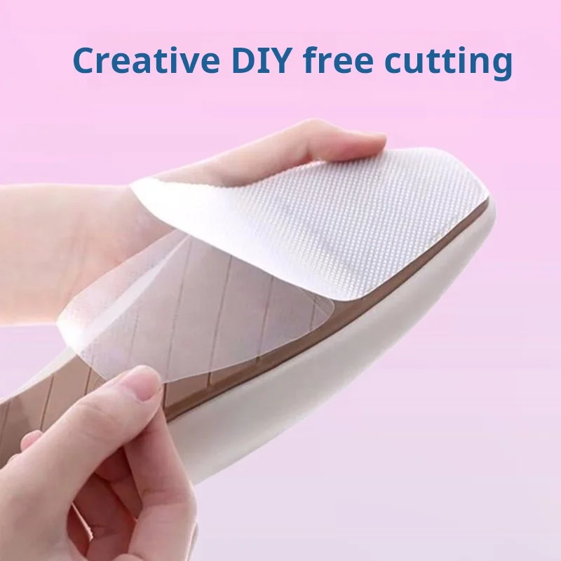Anti-Slip Grip Tape for Shoe Soles – Wear-Resistant, DIY, Freely Trimmable, Diamond Texture, Super Sticky, Non-Slip Heel Pads