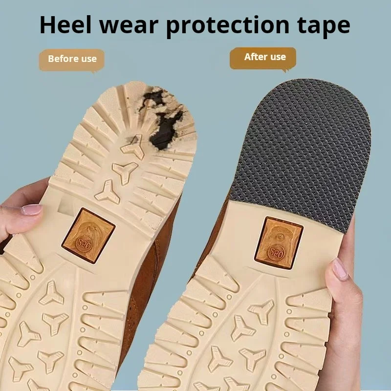 Anti-Slip Grip Tape for Shoe Soles – Wear-Resistant, DIY, Freely Trimmable, Diamond Texture, Super Sticky, Non-Slip Heel Pads