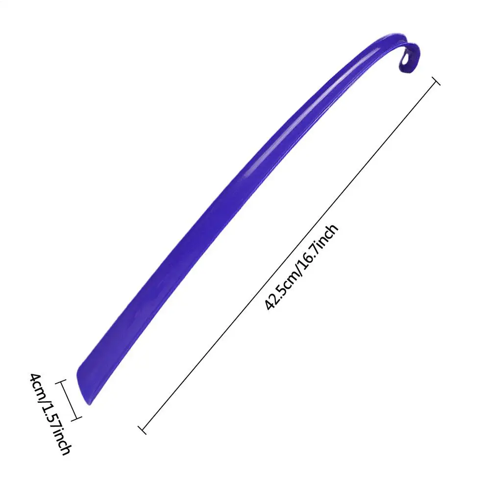 42.5CM Plastic Extra Long Shoehorn Hotel Household Shoe Wearer Shoes Lifter Lazy Does Not Bend Shoe Draw Helper Shoe Horn