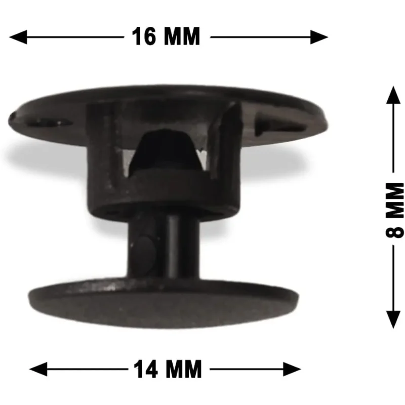 6/10 Sets Replacement Rivets Button Strap Compatible for Clog Beach Shoe Strap 16mm Size Rivets Repair