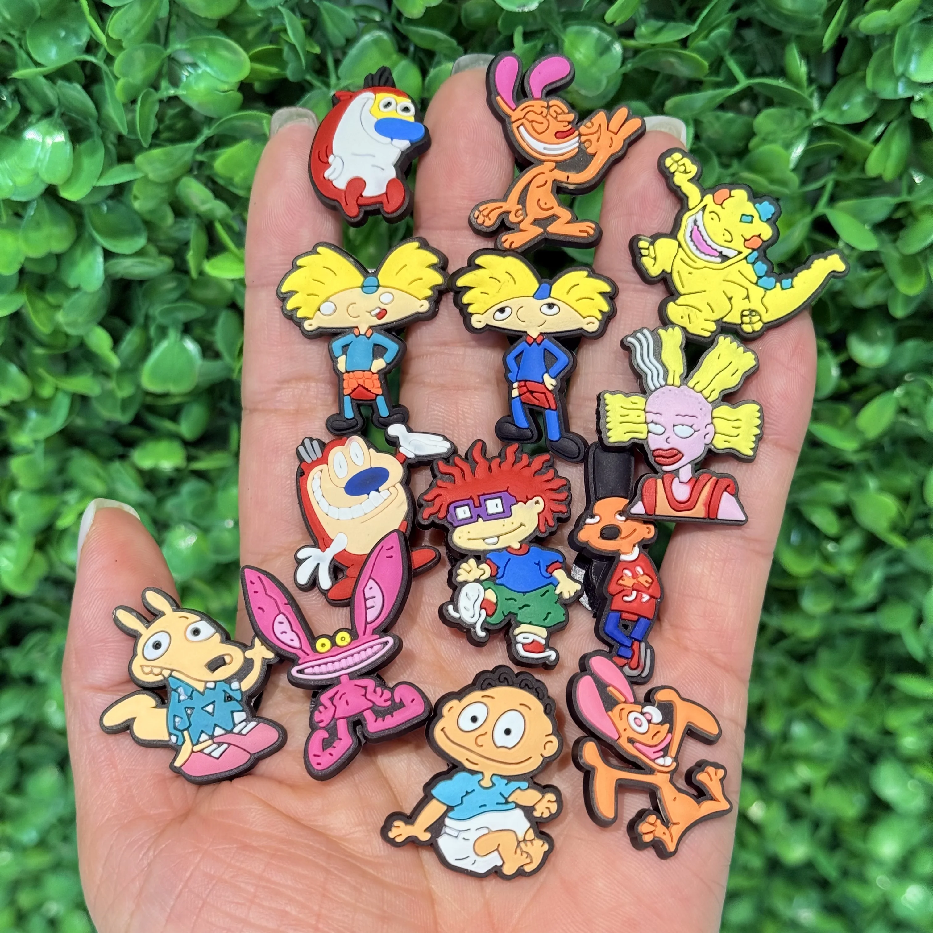 13pcs Cartoon Movie Shoe Buckle Sandal Accessories PVC Shoes Charms Clogs Pins Decor Kids Woman Party Gift