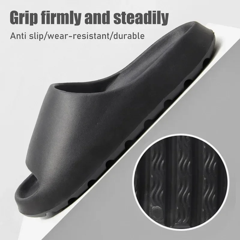 Coconut Slippers Cloud Thick-soled Sandals Summer Fashion Soft Bottom Beach Men Slippers Women's Sandals EVA Slides