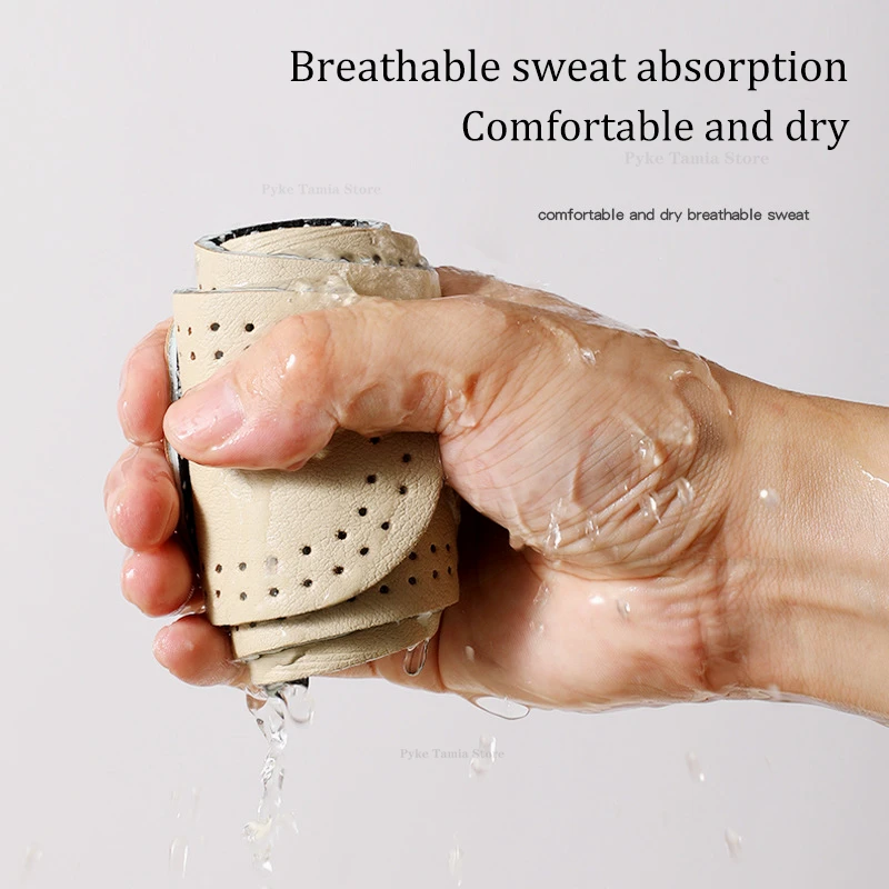 Kid Leather Soft Insole Children's Sneaker Shoes Pads Women's Sweat Absorbent Breathable Deodorant Feet Care Cushion Inserts