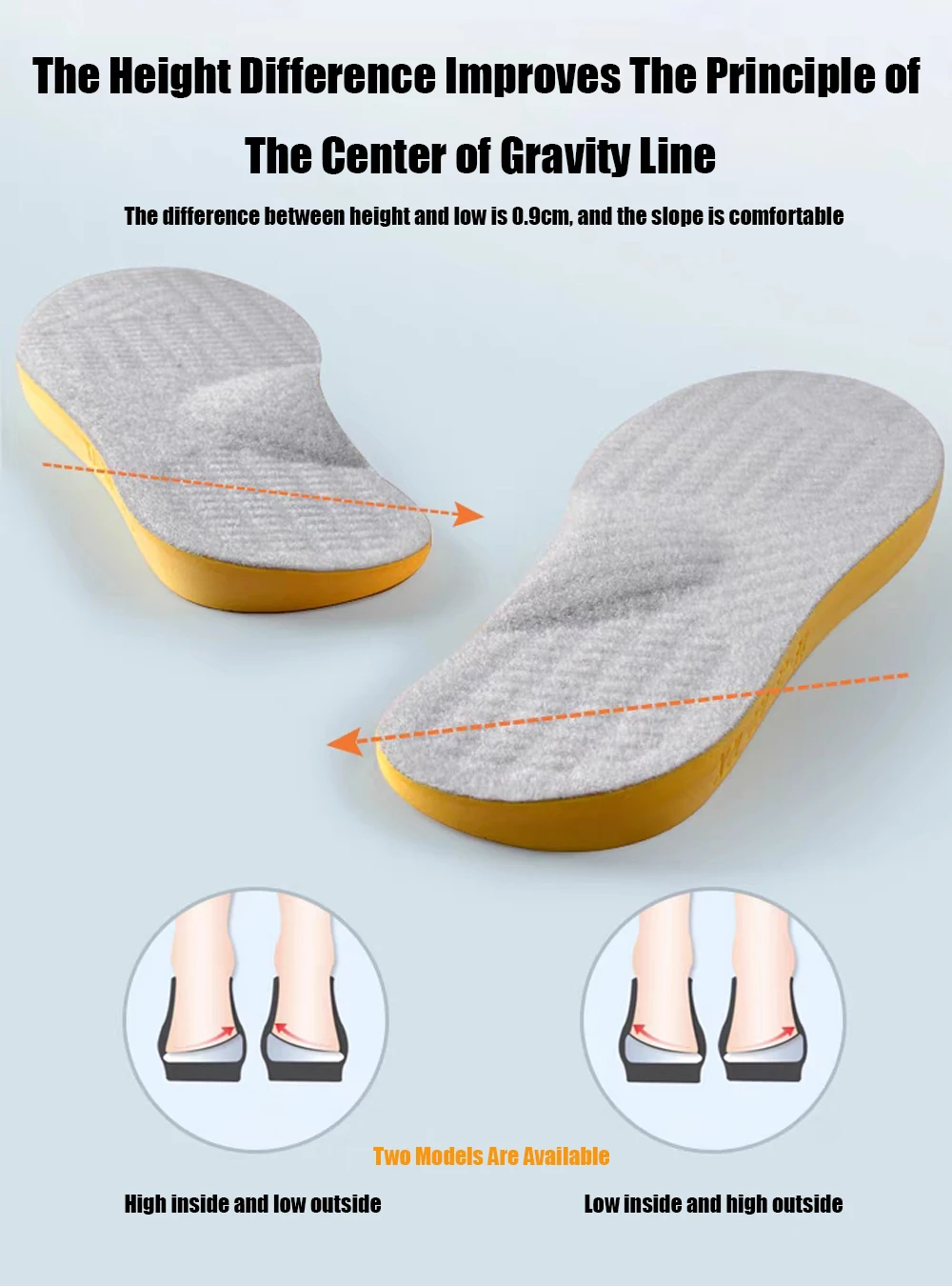 Flat Foot Orthopedic Insoles for Men Women Shoes Arch Support Insoles for Children X/O Type Legs Knee Varus Correction Shoe Pads