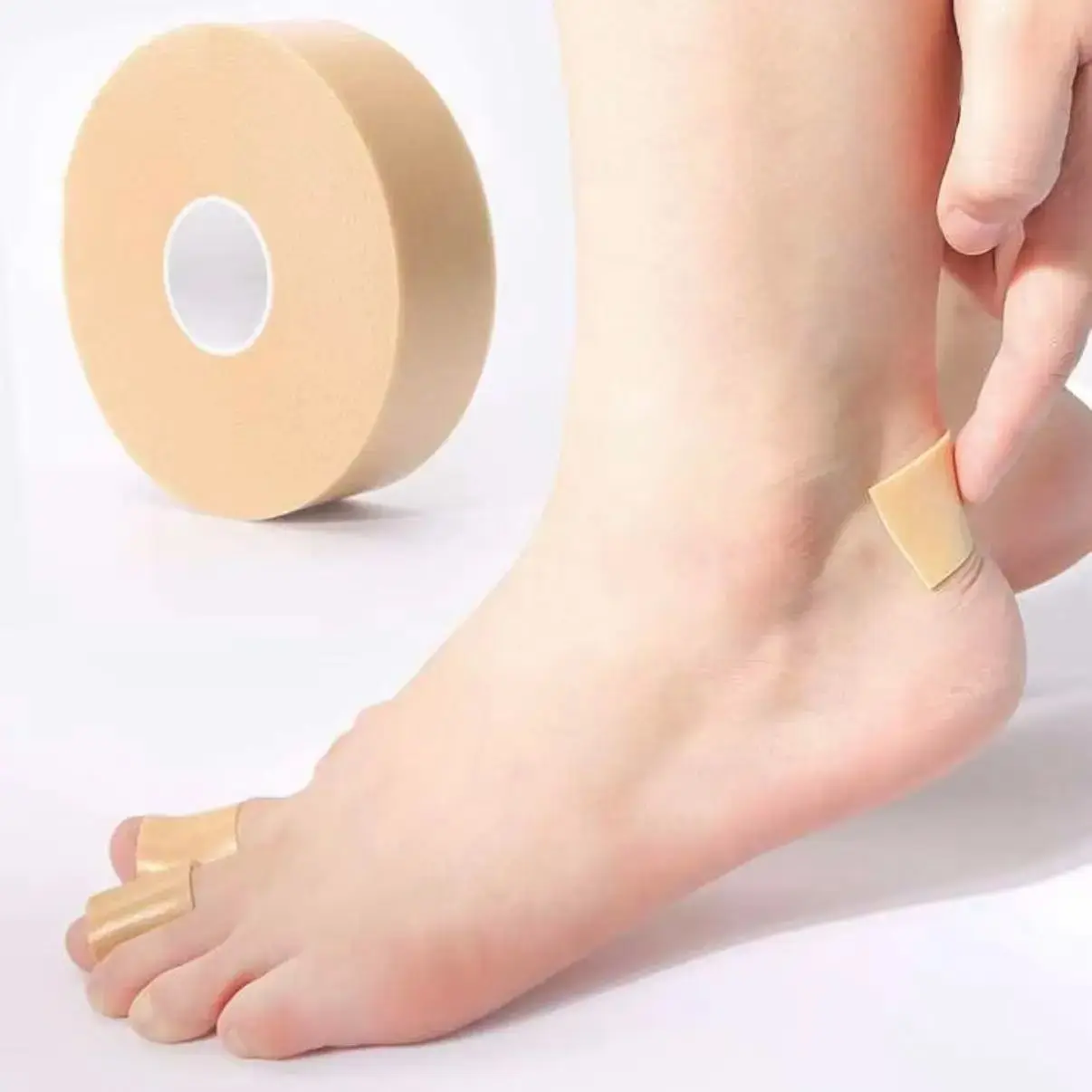 5M Silicone Gel Heel Cushion Protector Foot Feet Care Women Shoe Pads Insert Insole Sticker Useful Heel Protector Cushion Tapes
