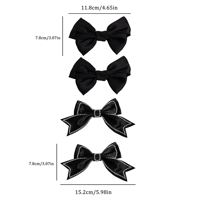 1pair Bowknot Shoe Charms for Clogs, DIY Satin Bow Shoe Decoration Charms, Removable Shoe Ornaments Clogs Sandals Accessories