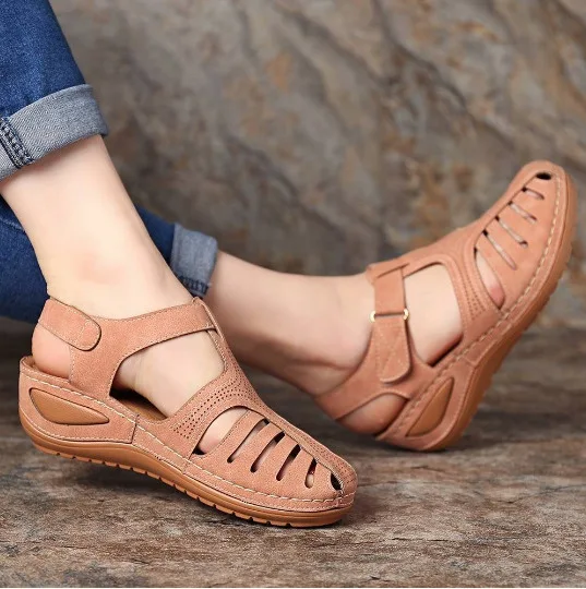 Women Sandals Bohemian Style Summer Shoes For Women Summer Sandals With Heels Gladiator Sandalias Mujer Elegant Wedges Shoes