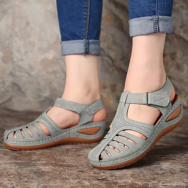 Women Sandals Bohemian Style Summer Shoes For Women Summer Sandals With Heels Gladiator Sandalias Mujer Elegant Wedges Shoes