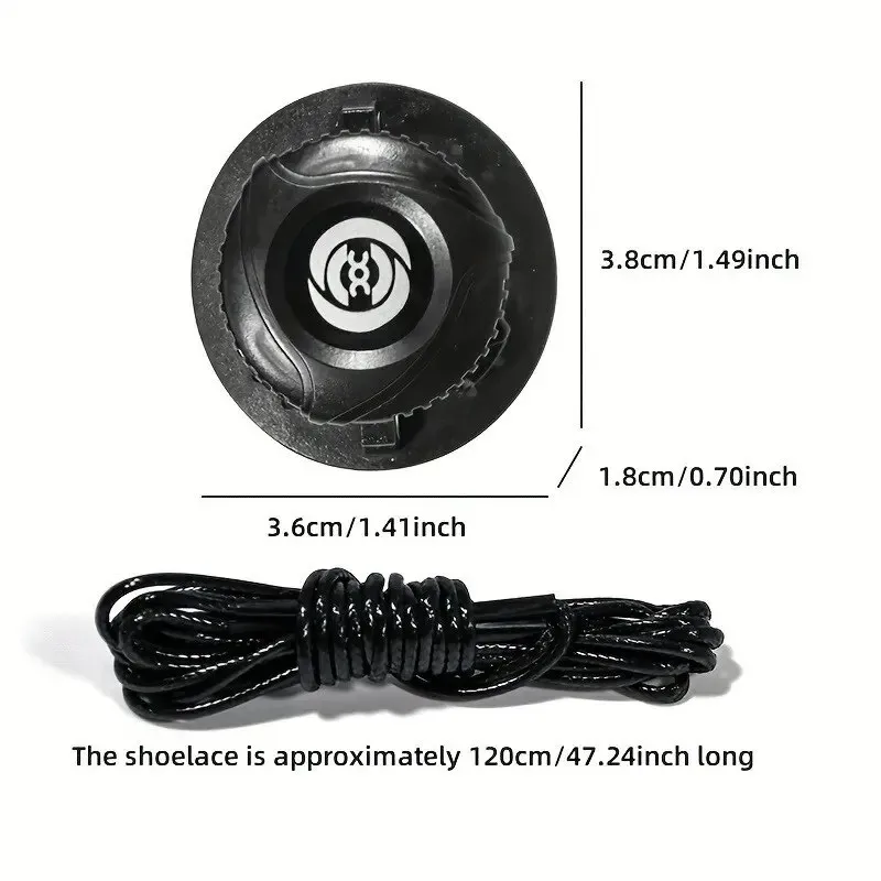 1Pair Automatic Shoelaces Without Ties Install Simple Swivel Buckle Laces Thick Rope Tennis Sneakers Shoelace Shoe Accessories