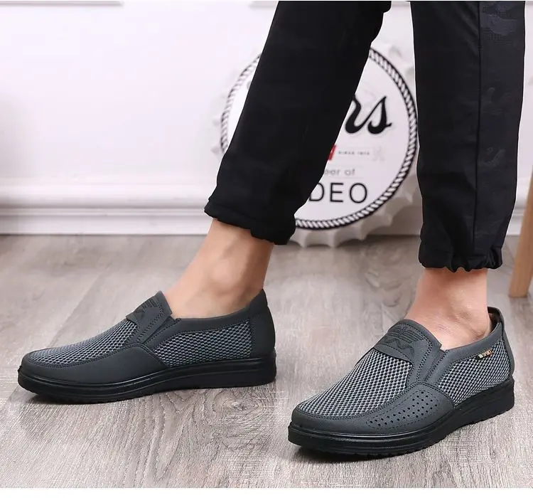 Men's Shoes 2025 Summer Casual Sneakers Breathable Mesh Chunky Sole Affordable Free Shipping