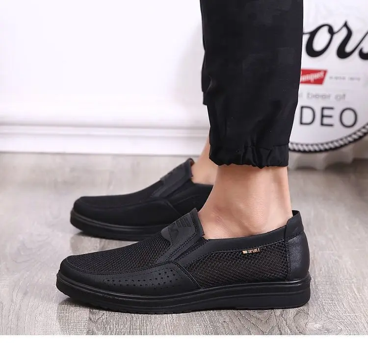 Men's Shoes 2025 Summer Casual Sneakers Breathable Mesh Chunky Sole Affordable Free Shipping