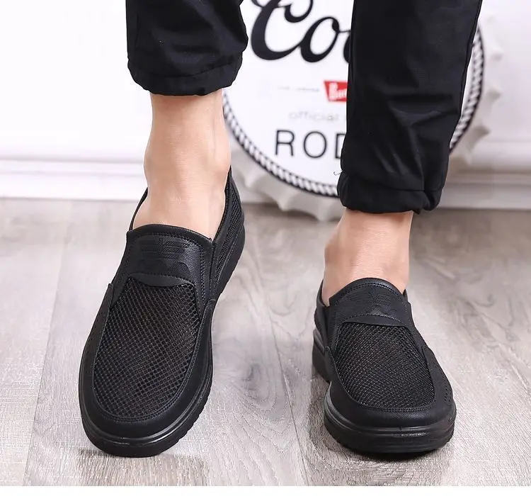 Men's Shoes 2025 Summer Casual Sneakers Breathable Mesh Chunky Sole Affordable Free Shipping