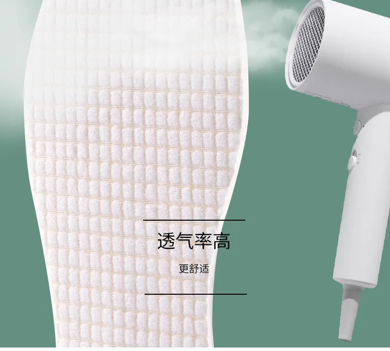 1Pair Latex Insoles for Shoes Soft Shoe Pads for Plantar Fasciitis Memory Foam Templates Pad Woman Man Step In The Shit Insole