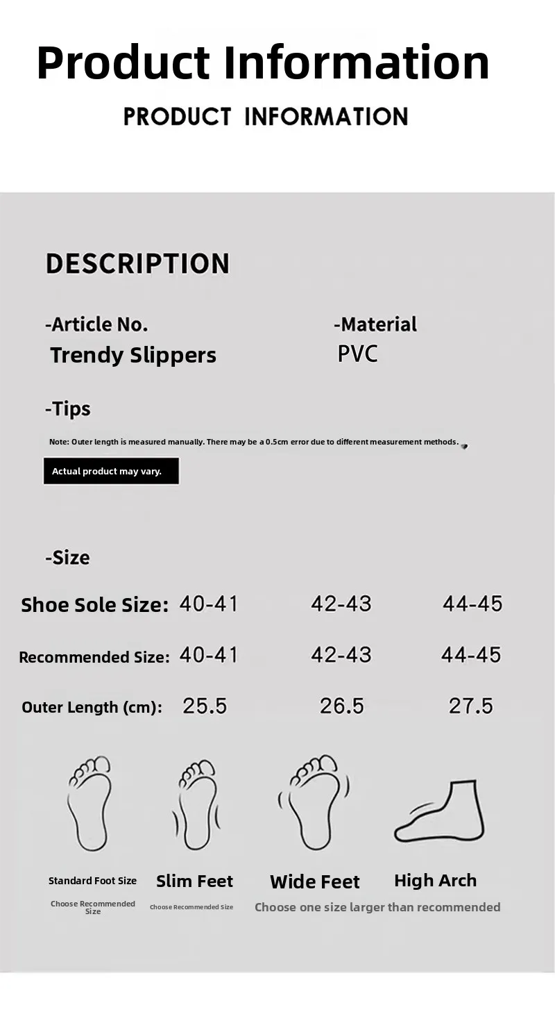 Men's Summer Breathable Clogs, Anti-Slip Outdoor Slip-On Sandals, Half-Cover Casual Work Shoes with Holes