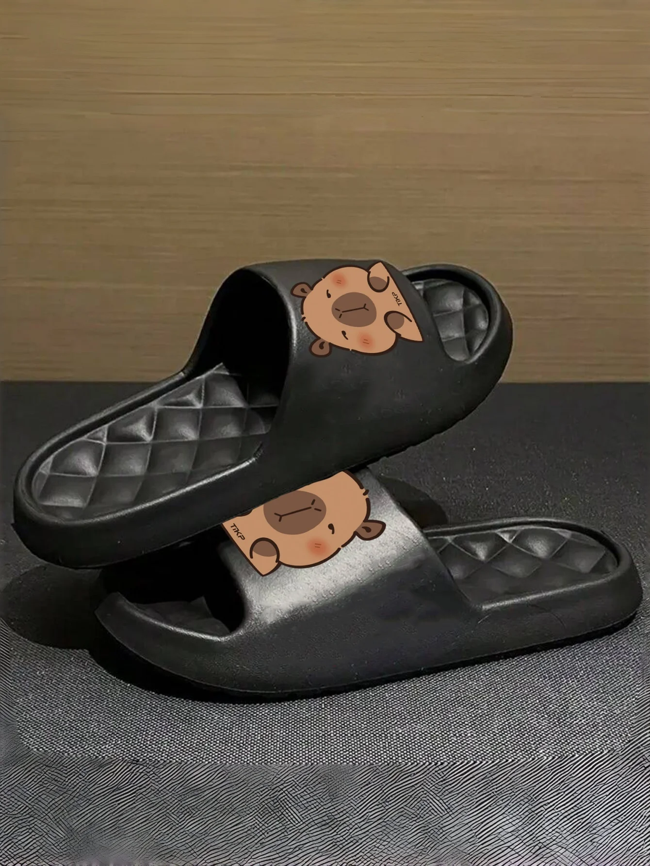 New Casual Innovative Design Animal-Themed Men's and Women's Shoes, Eva Soft-Soled Lightweight Home Slippers, High-Quality Exclusive Brand Slippers