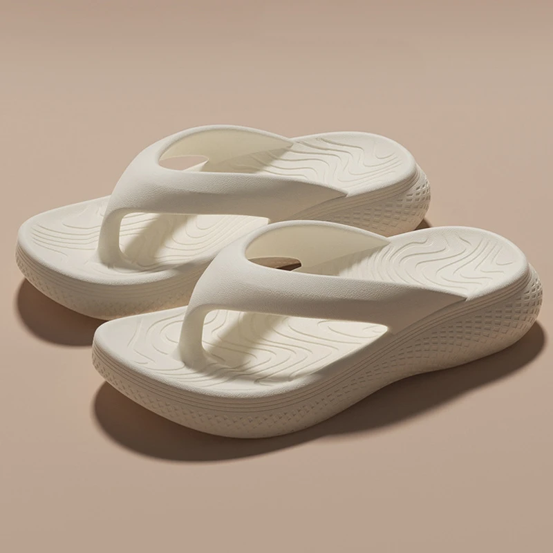 Big Size Men's Flip Flops Summer Sports Outdoor Flat Slides Casual Beach Sandals For Women Men Non-slip Indoor Couple Home Shoes