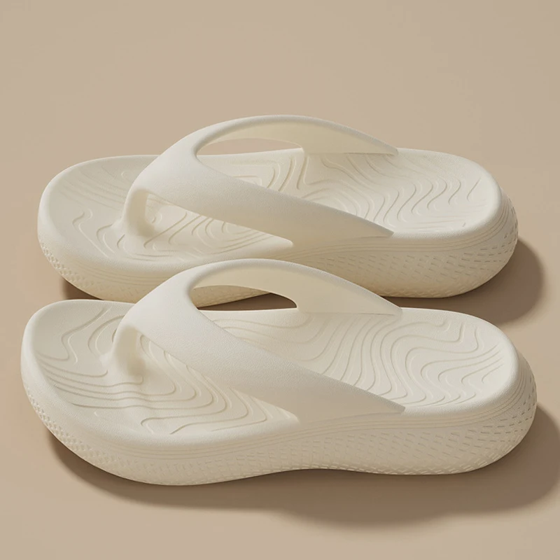 Big Size Men's Flip Flops Summer Sports Outdoor Flat Slides Casual Beach Sandals For Women Men Non-slip Indoor Couple Home Shoes