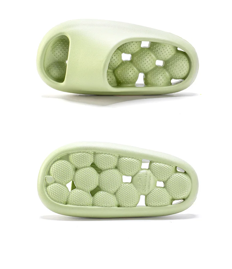 TZLDN Ergonomic EVA Unisex Bathroom Slippers Water-Leakage-Proof Massage Indoor Slippers Comfortable Breathable Casual Slippers