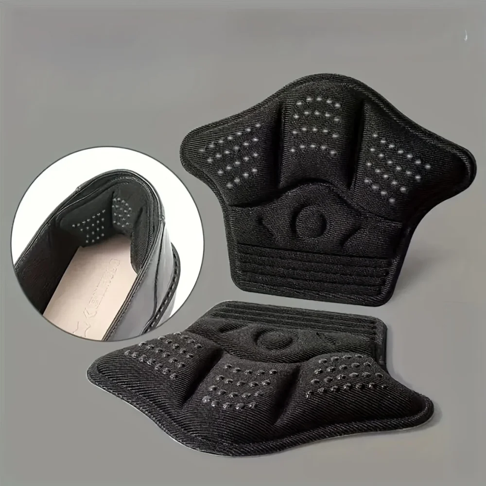 3Pair Heel Stickers Heel Protectors Sneakers Shrinking Size Insoles Anti-wear Feet Shoe Pads Adjust Size Heel Cushion Inserts