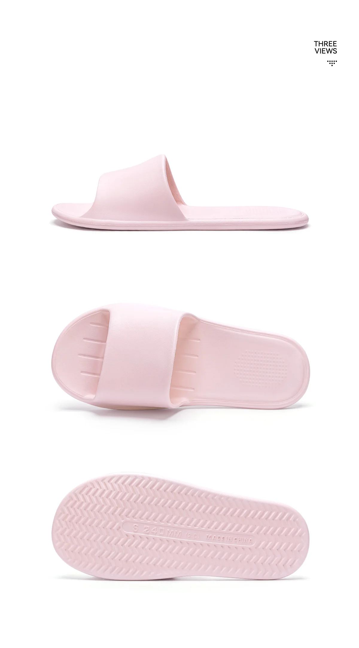 EVA Convenient Slippers Easy To Fold Travel Indoor Slippers Comfortable Light Casual Slippers
