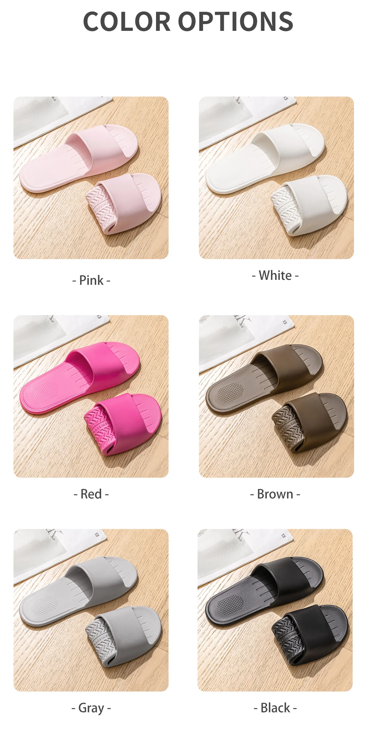 EVA Convenient Slippers Easy To Fold Travel Indoor Slippers Comfortable Light Casual Slippers