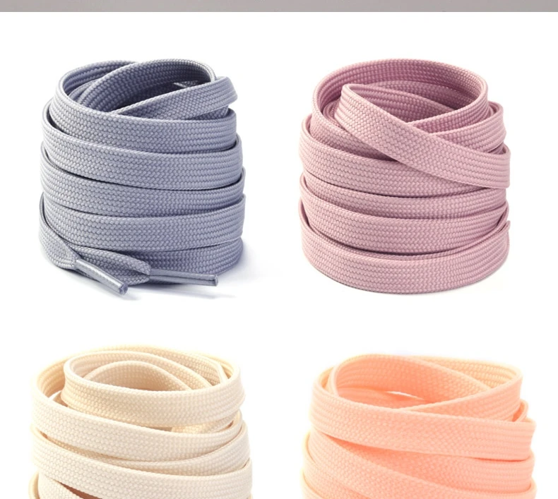 1Pair Sneakers Shoelaces Shoes Accessories Laces for Shoes Unisex Flat Shoe Lace Classic Shoelace Solid Color Shoe Strings