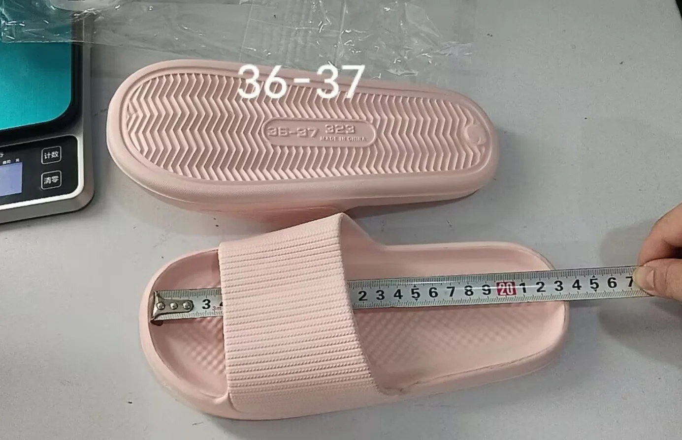 Non-slip EVA Soft Sole Massage Shower Shoes for Women Men Couples Waterproof Home Leisure Fashion Bathroom Slippers